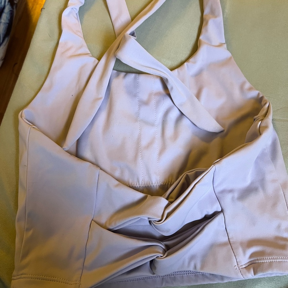 Crop top halter